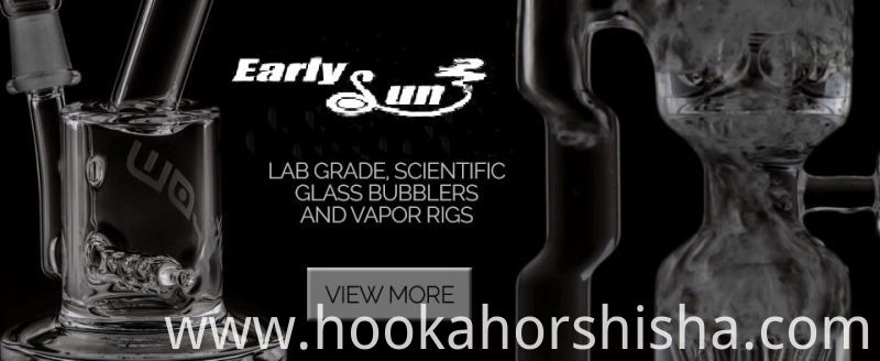 4 Tower Showerheads Hookah Glass Water Pipe for Smoking (ES-GB-453)